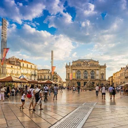 Nouveau - Appartement 100M2 Avec Terrasse A 1 Min De La Place De La Comedie Montpellier Exterior foto